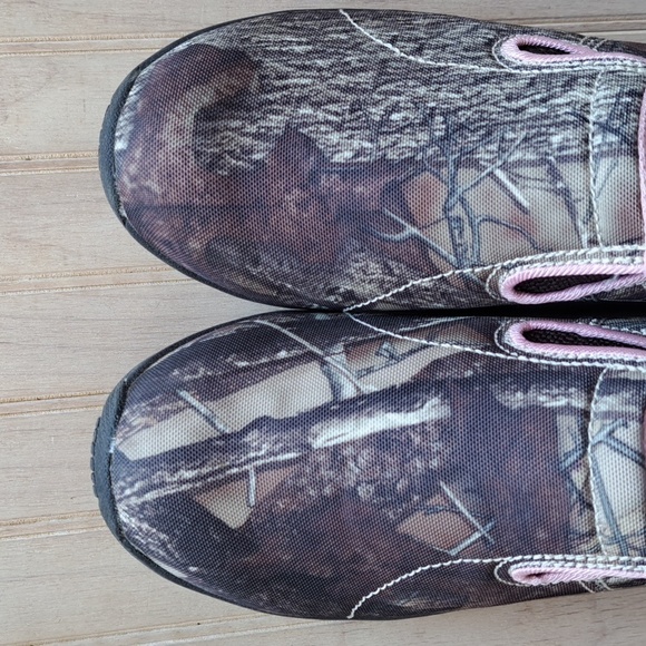Redhead XTR Camo Pink Moc Slip-On Shoes for Ladies Comfort Durable Comfy - Picture 5 of 10